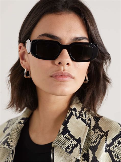 prada large square sunglasses|prada photochromic sunglasses.